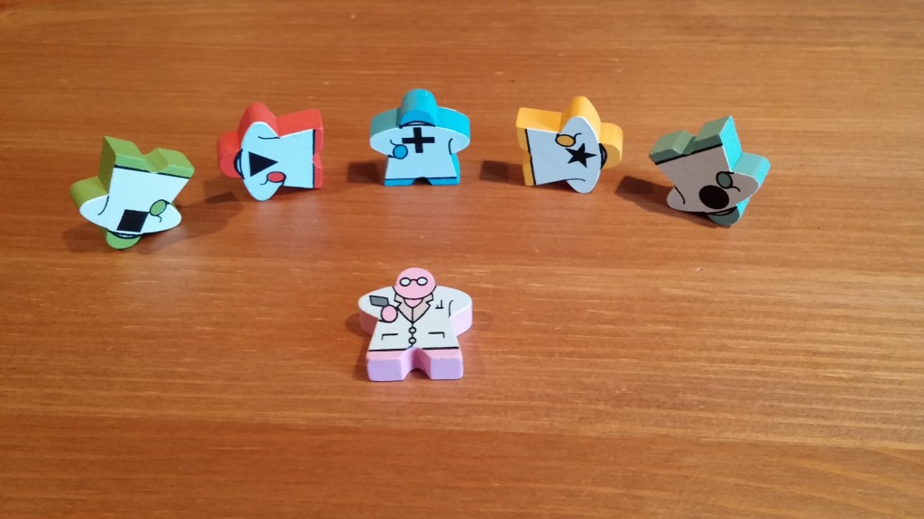 They're cute. They're genderless. They're distinguished & distinguishable! MEEPLES!